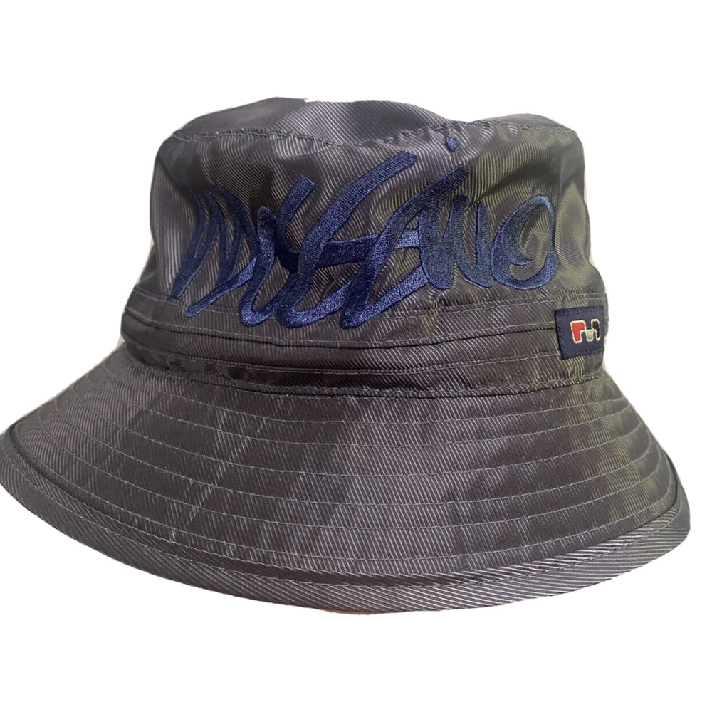 Mossimo Bucket Hat 1990s Blue Navy Adult Vintage Y2K Rare Cap